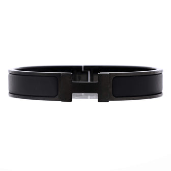 Hermes So Black Clic HH Bracelet Enamel Narrow