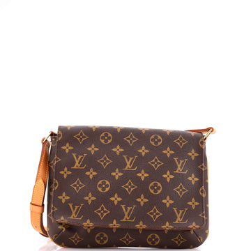 Louis Vuitton Musette Tango Handbag Monogram Canvas