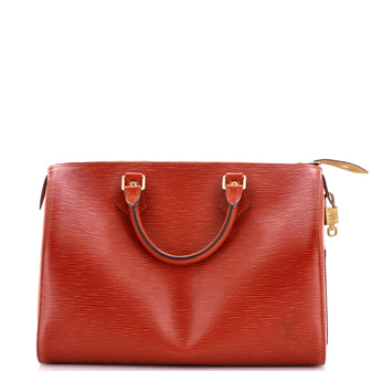 Louis Vuitton Speedy Handbag Epi Leather 30