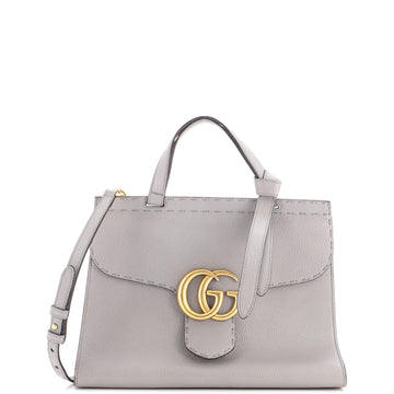 Gucci GG Marmont Top Handle Bag Leather Small