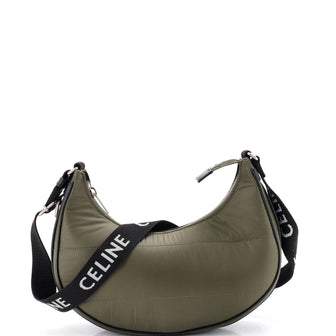 Celine Ava Shoulder Bag Quilted Nylon