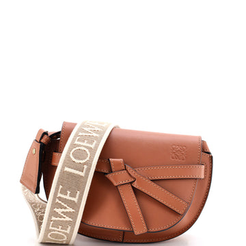 Loewe Gate Dual Shoulder Bag Leather Mini