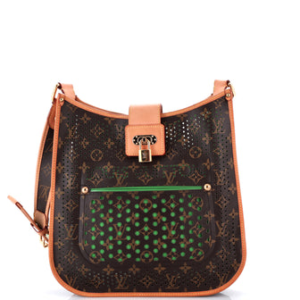 Louis Vuitton Musette Handbag Perforated Monogram Canvas