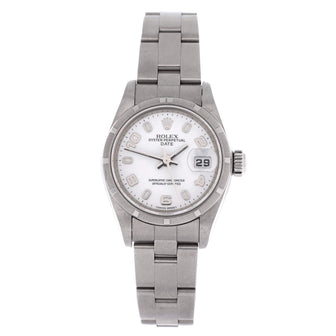 Rolex Oyster Perpetual Date Automatic Watch Stainless Steel 26