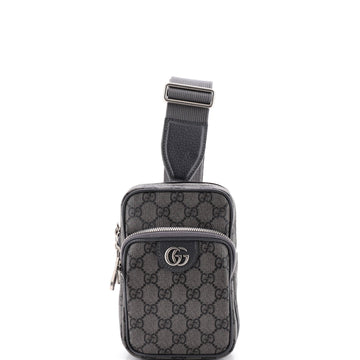 Gucci Ophidia Sling Bag GG Coated Canvas Mini