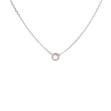 Cartier Cartier D'Amour Pendant Necklace 18K White Gold and Diamond XS
