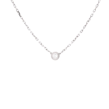 Cartier Cartier D'Amour Pendant Necklace 18K White Gold with Diamond Small