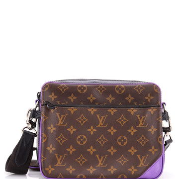 Louis Vuitton Trio Messenger Bag Macassar Monogram Canvas