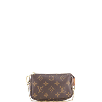 Louis Vuitton Pochette Accessoires Monogram Canvas Mini