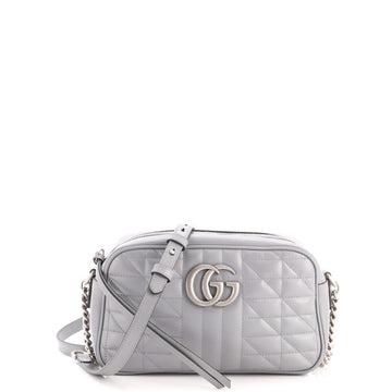 Gucci GG Marmont Shoulder Bag Mixed Matelasse Leather Small