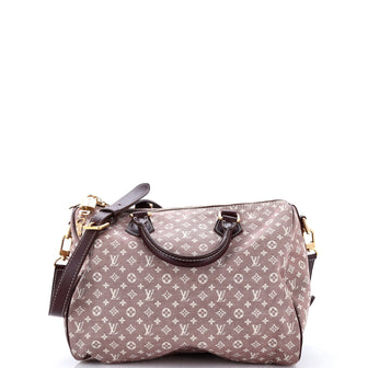 Louis Vuitton Speedy Bandouliere Bag Mini Lin 30