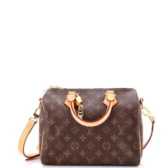 Louis Vuitton Speedy Bandouliere Bag Monogram Canvas 25