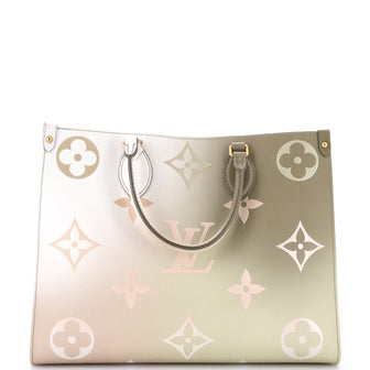 Louis Vuitton OnTheGo Tote Spring in the City Monogram Giant Canvas MM