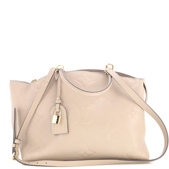 Louis Vuitton Grand Palais Handbag Monogram Empreinte Giant