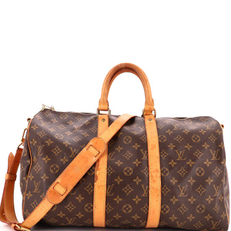 Louis Vuitton Keepall Bandouliere Bag Monogram Canvas 45