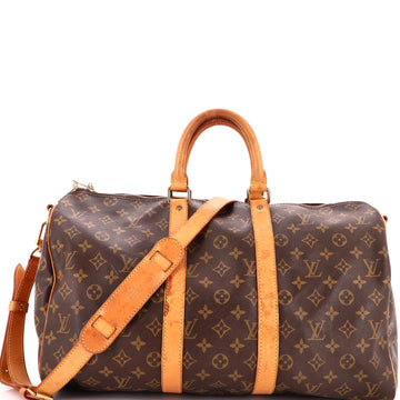 Louis Vuitton Keepall Bandouliere Bag Monogram Canvas 45