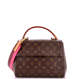 Louis Vuitton Cluny Top Handle Bag Monogram Canvas BB