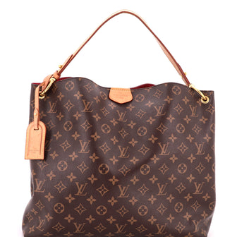 Louis Vuitton Graceful Handbag Monogram Canvas MM