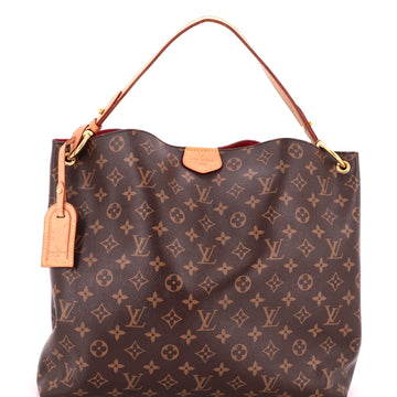 Louis Vuitton Graceful Handbag Monogram Canvas MM