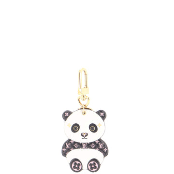 Louis Vuitton Panda Bag Charm Leather