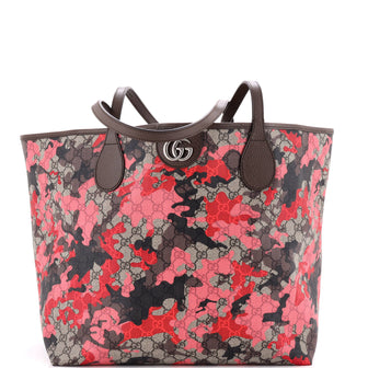 Gucci GG Open Tote GG Camouflage Coated Canvas Large