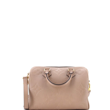Louis Vuitton Speedy Bandouliere Bag Monogram Empreinte Giant 25