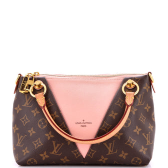 Louis Vuitton V Tote Monogram Canvas and Leather BB