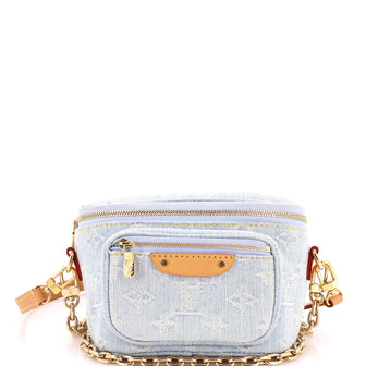 Louis Vuitton Bum Bag Monogram Denim Mini