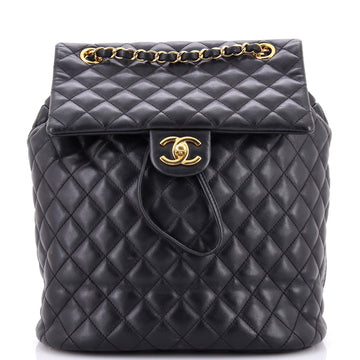 Chanel Urban Spirit Backpack Quilted Lambskin Large