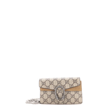 Gucci Dionysus Bag GG Coated Canvas Super Mini