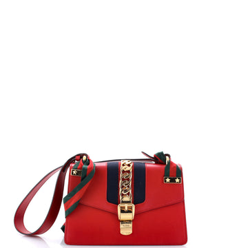 Gucci Sylvie Shoulder Bag Leather Small