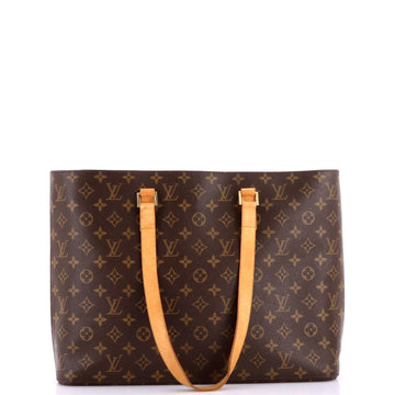 Louis Vuitton Luco Handbag Monogram Canvas
