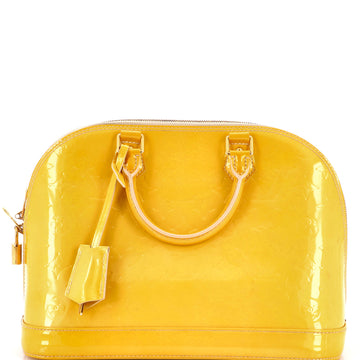 Louis Vuitton Alma Handbag Monogram Vernis PM