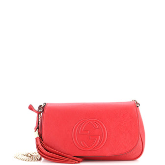 Gucci Soho Chain Crossbody Bag Leather Medium