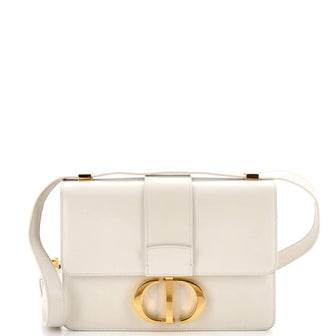 Christian Dior 30 Montaigne Flap Bag Leather