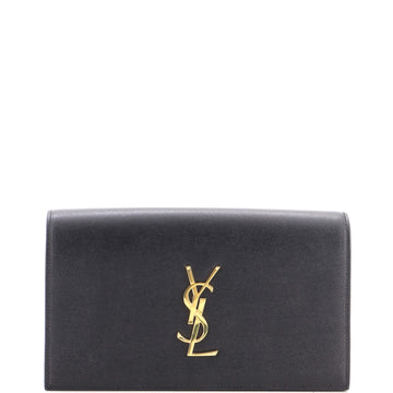 Saint Laurent Classic Monogram Clutch Leather Long