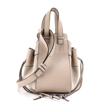 Loewe Hammock Bag Leather and Canvas Mini