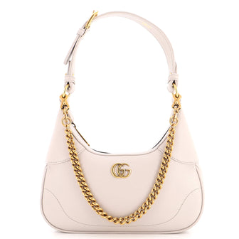 Gucci Aphrodite Zip Shoulder Bag Leather Small