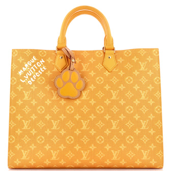 Louis Vuitton Sac Plat 24H Bag Limited Edition Marque Deposee Monogram Canvas