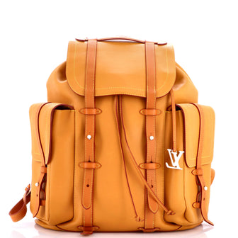 Louis Vuitton Christopher Backpack Vachetta Leather GM