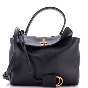 Balenciaga Rodeo Shoulder Bag Leather Mini