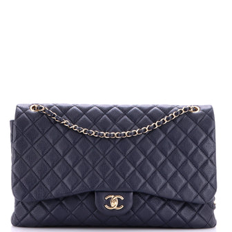 Chanel XXL Travel Flap Bag Quilted Calfskin Small