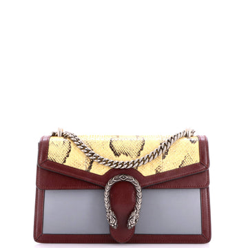 Gucci Dionysus Bag Leather with Python Small