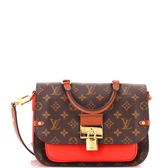 Louis Vuitton Vaugirard Handbag Monogram Canvas with Leather