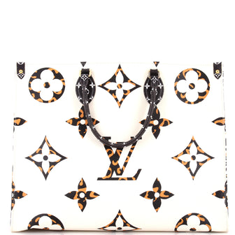 Louis Vuitton OnTheGo Tote Limited Edition Jungle Monogram Giant GM