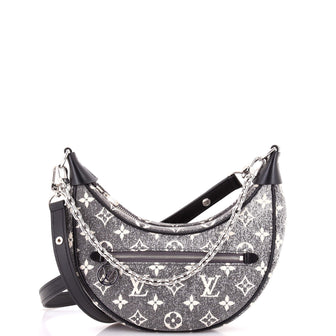 Louis Vuitton Loop Handbag Monogram Jacquard Denim