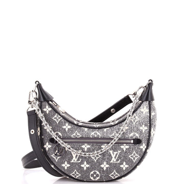 Louis Vuitton Loop Handbag Monogram Jacquard Denim