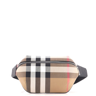 Burberry Sonny Belt Bag House Check Canvas