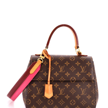 Louis Vuitton Cluny Top Handle Bag Monogram Canvas BB