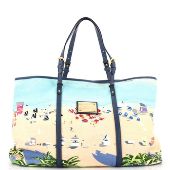Louis Vuitton Ailleurs Cabas Limited Edition Printed Canvas GM